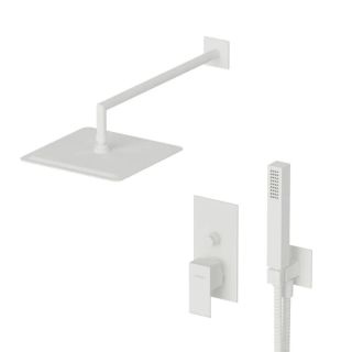 Душевая система Cezares PORTA-DSIPQ-30-01 белый матовый